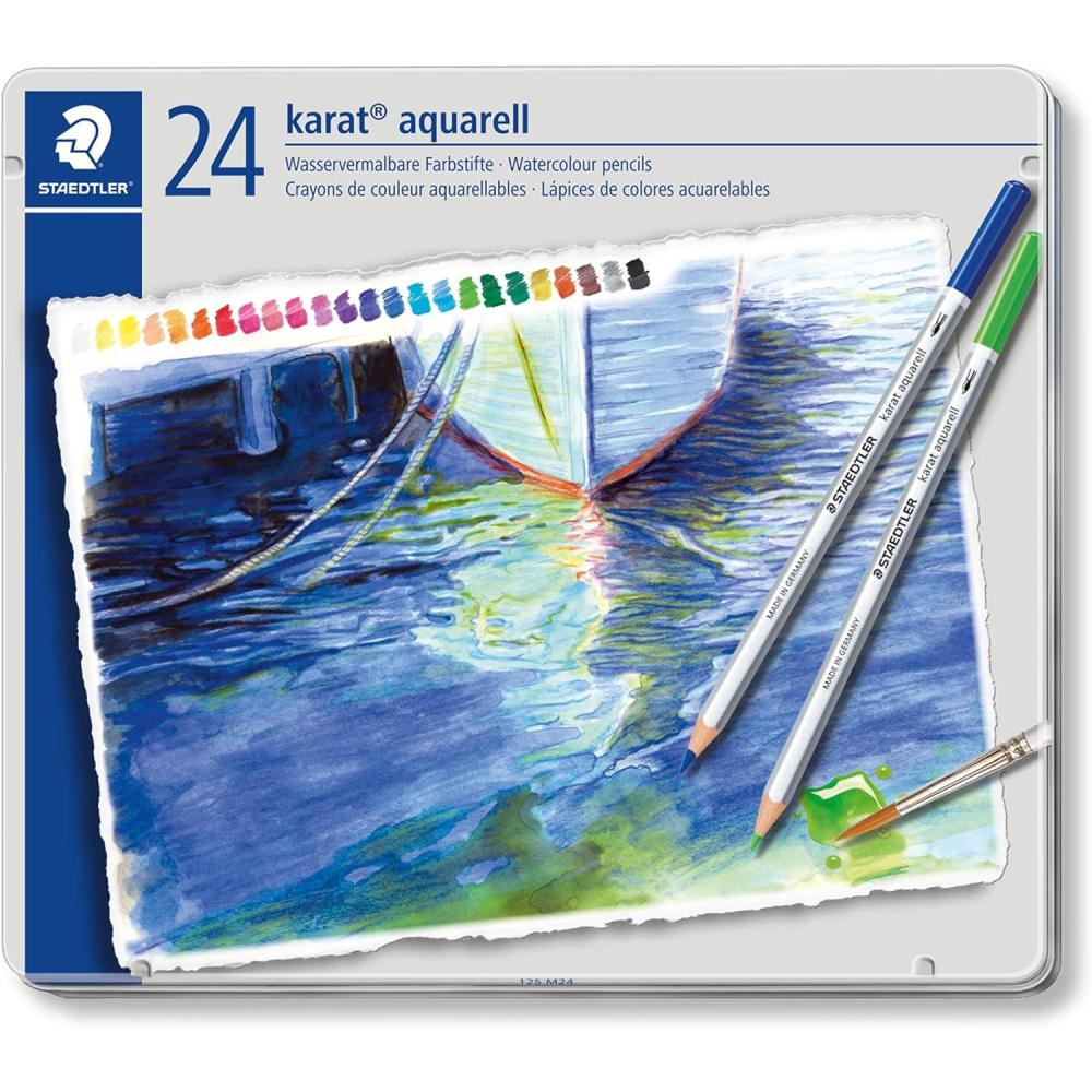 Staedtler Set 125 M36 36 Colors Dilshan Watercolor Pencil(Multicolor)
